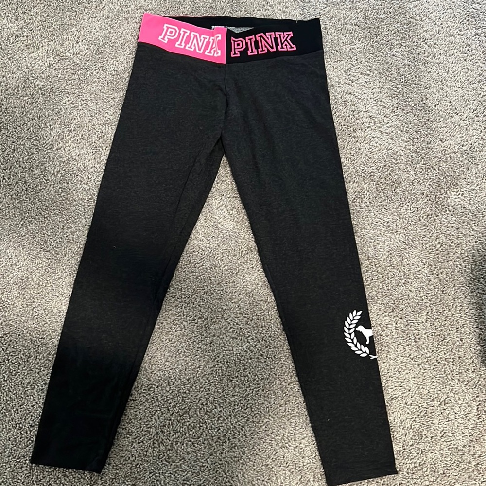 Yoga capris combo pink size large